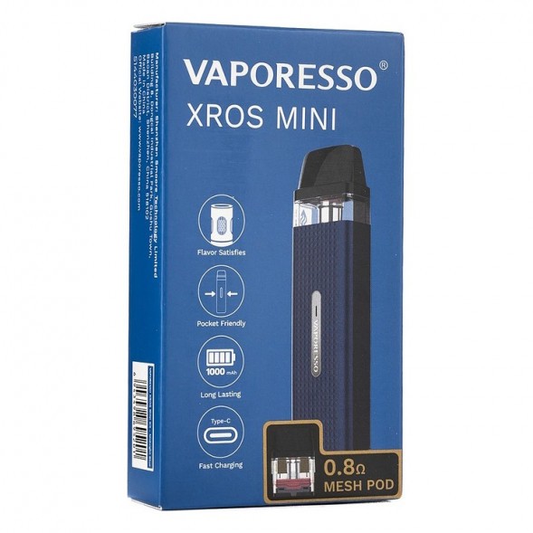 Электронная сигарета Vaporesso XROS Mini - Midnight Blue купить в Перми