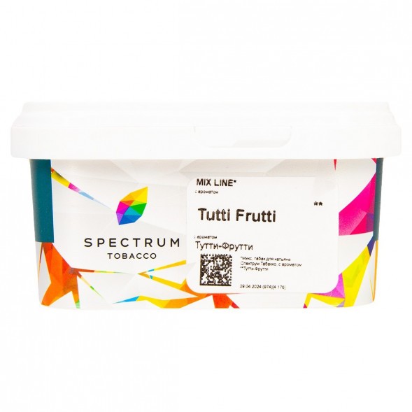 Табак Spectrum Mix Line - Tutti Frutti (Тутти-Фрутти, 200 грамм) купить в Перми