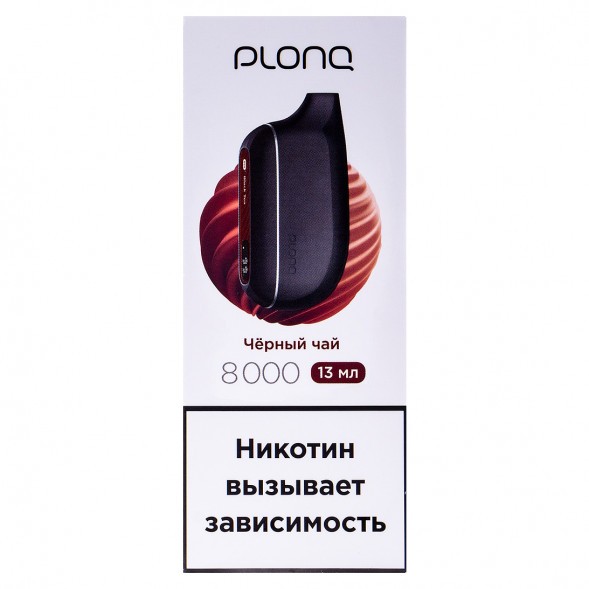 PLONQ MAX SMART - Чёрный Чай (8000 затяжек) купить в Перми