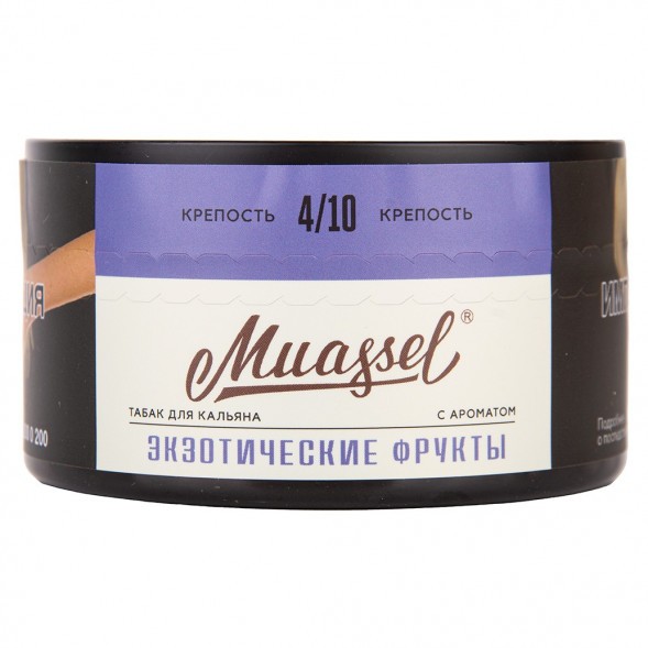 Табак Muassel Medium - Экзотические Фрукты (200 грамм) купить в Перми