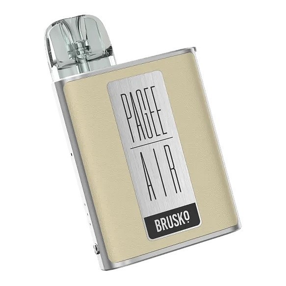 Электронная сигарета Brusko PAGEE AIR - Imperial Gold (Бежевый) купить в Перми
