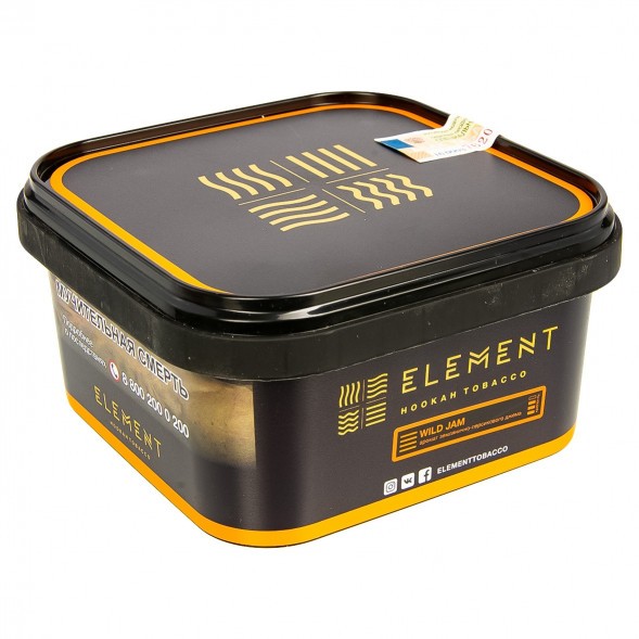 Табак Element Земля - Wild Jam (Землянично-Персиковый Джем, 200 грамм) купить в Перми