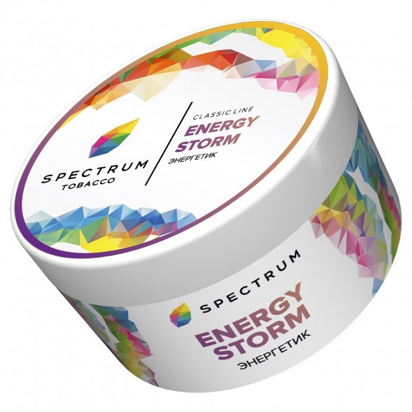 Табак Spectrum - Energy Storm (Энергетик, 200 грамм) купить в Перми