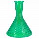 Колба Vessel Glass - Ёлка Кристалл (Зелёная) купить в Перми