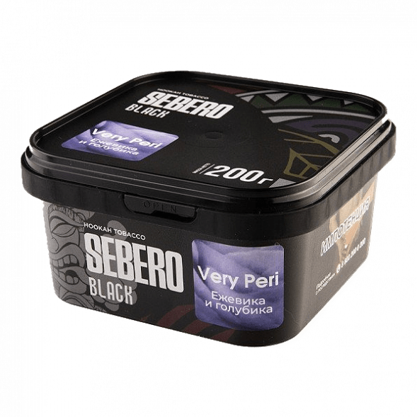 Табак Sebero Black - Very Peri (Ежевика и Голубика, 200 грамм) купить в Перми