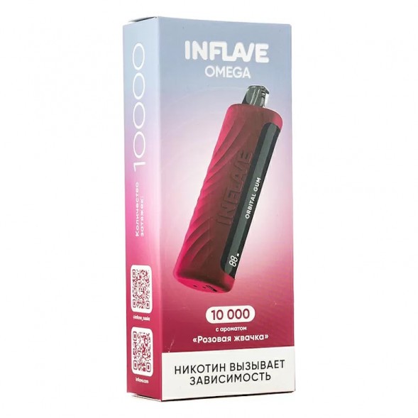 INFLAVE OMEGA - Розовая Жвачка (Orbital Gum, 10000 затяжек) купить в Перми