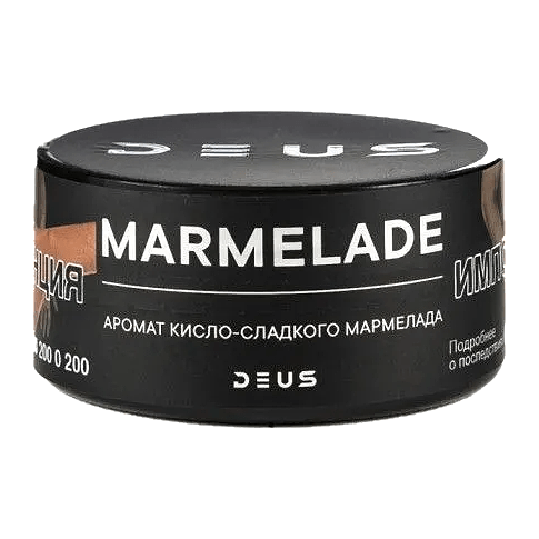 Табак Deus - Marmelade (Кисло-Сладкий Мармелад, 30 грамм) купить в Перми