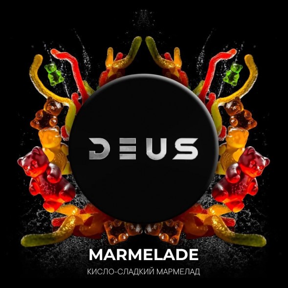 Табак Deus - Marmelade (Кисло-Сладкий Мармелад, 30 грамм) купить в Перми