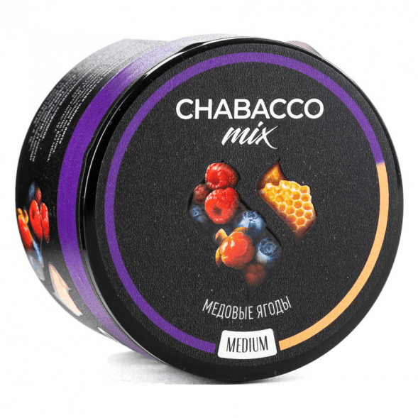 Смесь Chabacco MIX MEDIUM - Honey Berries (Медовые Ягоды, 40 грамм) купить в Перми