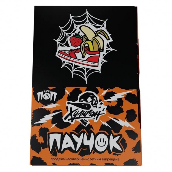 Табак Хулиган - Паучок (Банановая Клубника, 25 грамм) купить в Перми
