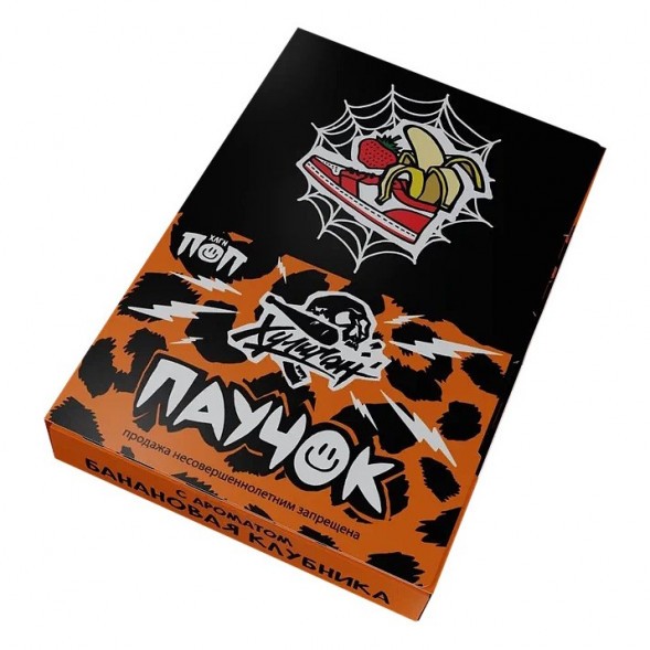Табак Хулиган - Паучок (Банановая Клубника, 25 грамм) купить в Перми