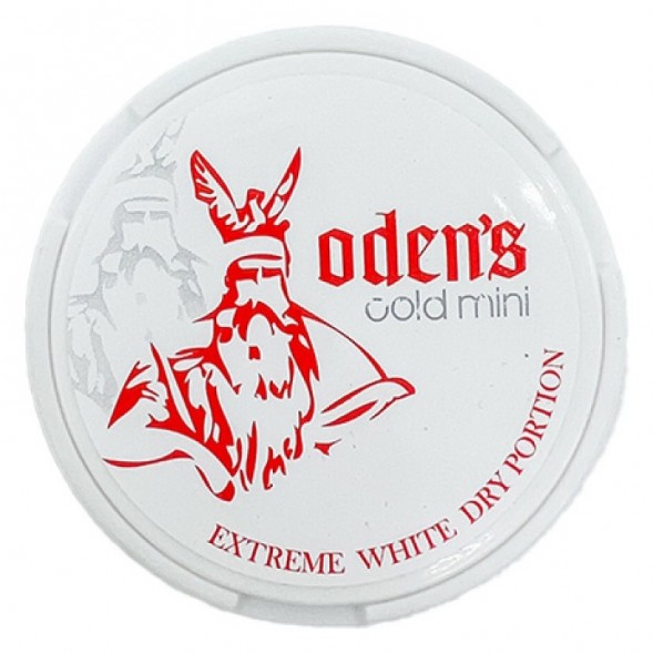 Табак жевательный ODENS - Cold Extreme White Dry Mini (9 грамм, Швеция) купить в Перми