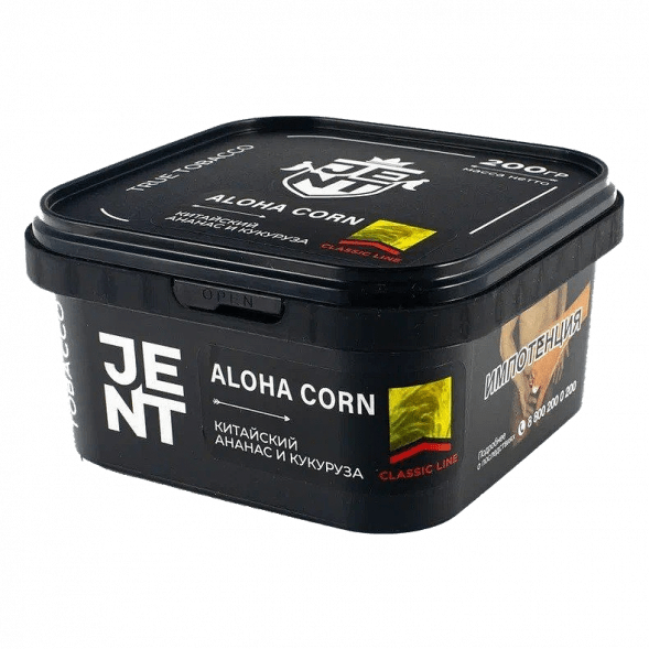 Табак Jent - Aloha Corn (Китайский Ананас и Кукуруза, 200 грамм) купить в Перми