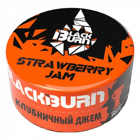 Табак BlackBurn - Strawberry Jam (Клубничное Варенье, 25 грамм) купить в Перми