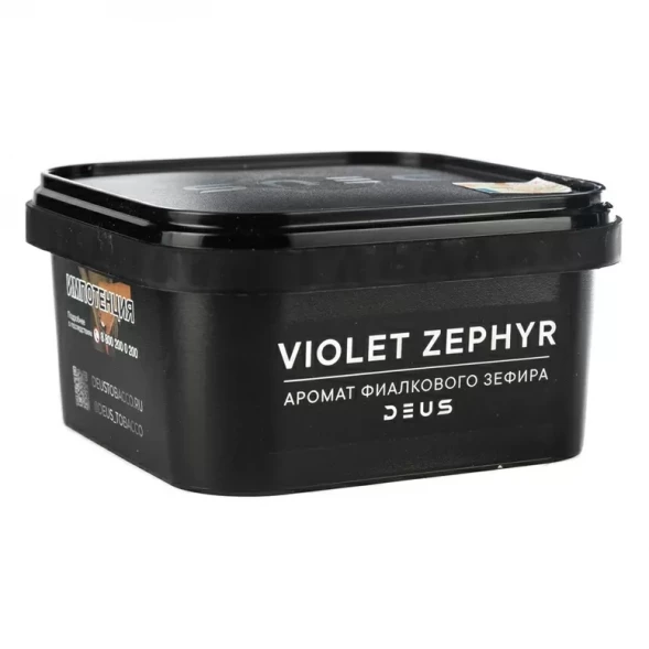 Табак Deus - Violet Zephyr (Фиалковый Зефир, 250 грамм) купить в Перми