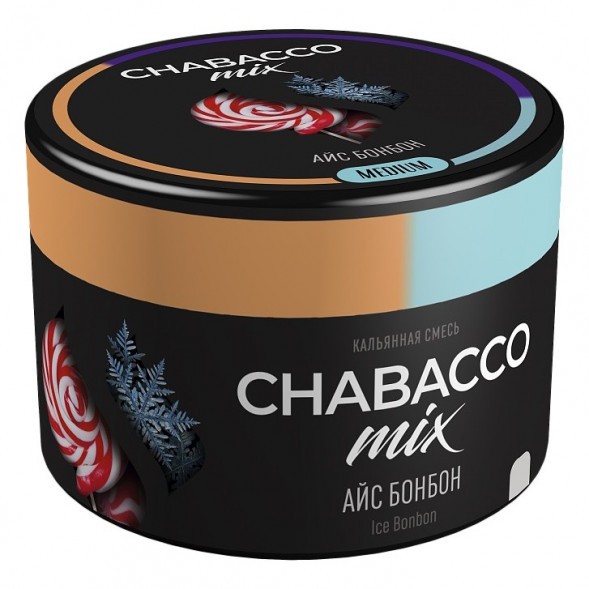 Смесь Chabacco MIX MEDIUM - Ice Bonbon (Айс Бонбон, 40 грамм) купить в Перми
