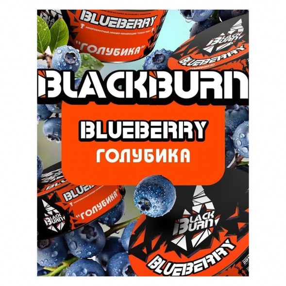 Табак BlackBurn - Blueberry (Голубика, 100 грамм) купить в Перми
