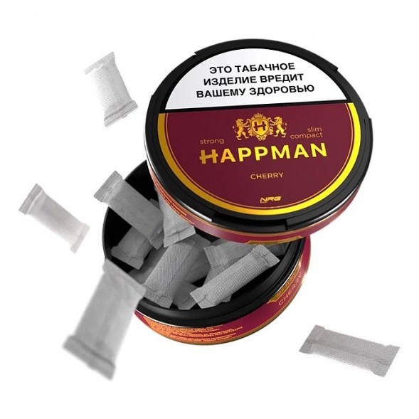 Табак жевательный HAPPMAN - Вишня купить в Перми