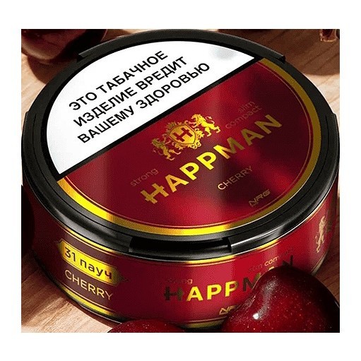 Табак жевательный HAPPMAN - Вишня купить в Перми