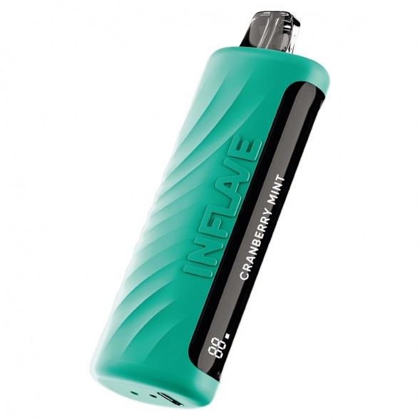 INFLAVE OMEGA - Клюква Мята (Cranberry Mint, 10000 затяжек) купить в Перми