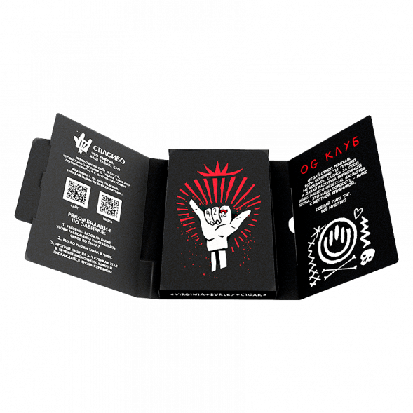 Табак Хулиган - OG Club (Клубника и Ревень, 25 грамм) купить в Перми