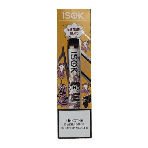 ISOK PRO - Маракуйя Манго (Passion Fruit Mango, 2000 затяжек) купить в Перми