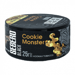 Табак Sebero Black - Cookie Monster (Кокосовое Печенье, 25 грамм)