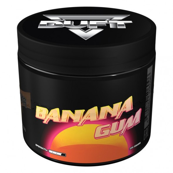Табак Duft - Banana Gum (Банановая Жвачка, 200 грамм) купить в Перми