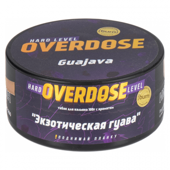 Табак Overdose - Guajava (Экзотическая Гуава, 100 грамм) купить в Перми