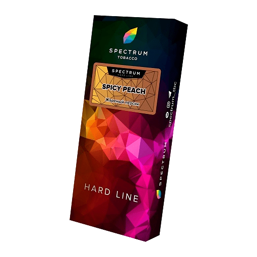 Табак Spectrum Hard - Spicy Peach (Жареный Персик, 100 грамм) купить в Перми