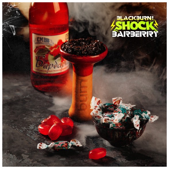 Табак BlackBurn - Barberry Shock (Кислый Барбарис, 100 грамм) купить в Перми