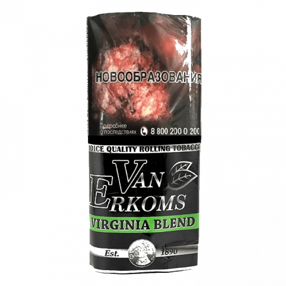 Табак сигаретный Van Erkoms - Virginia Blend (40 грамм) купить в Перми