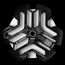 Кальян El Bomber - Sansara Cyber White (Линейка &quot;Designs&quot;, Без Колбы)