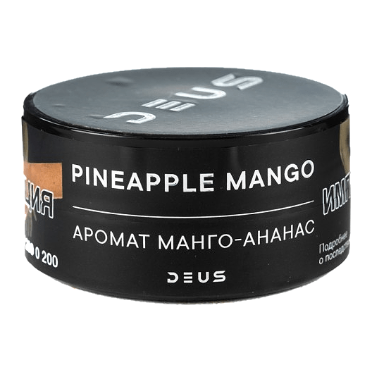 Табак Deus - Pineapple Mango (Ананас и Манго, 30 грамм) купить в Перми