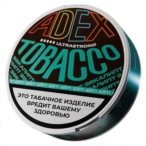 Табак жевательный ADEX ULTRA STRONG SLIM - Эвкалипт купить в Перми