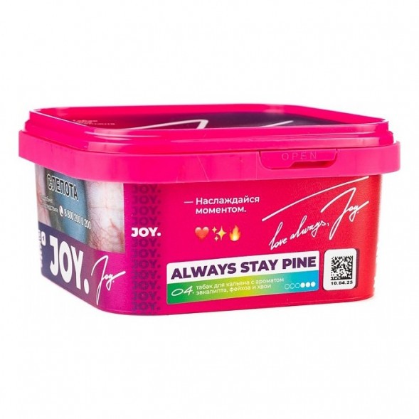 Табак Joy - Always Stay Pine (Эвкалипт, Фейхоа и Хвоя, 200 грамм) купить в Перми