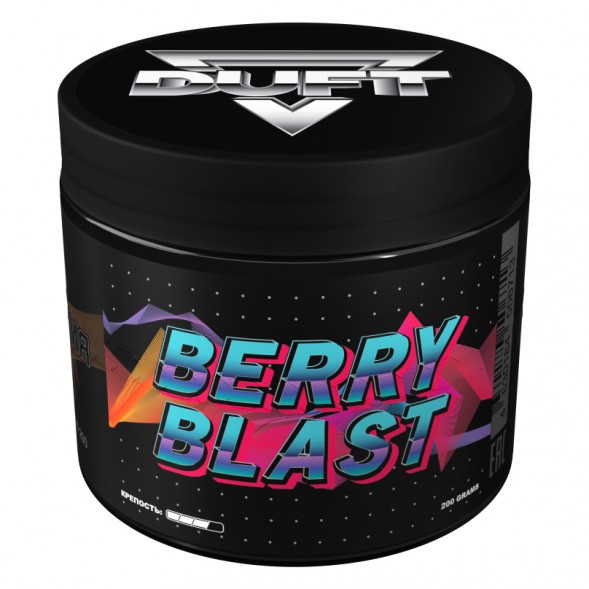 Табак Duft - Berry Blast (Ягодный Взрыв, 200 грамм) купить в Перми