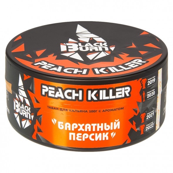 Табак BlackBurn - Peach killer (Персик, 100 грамм) купить в Перми