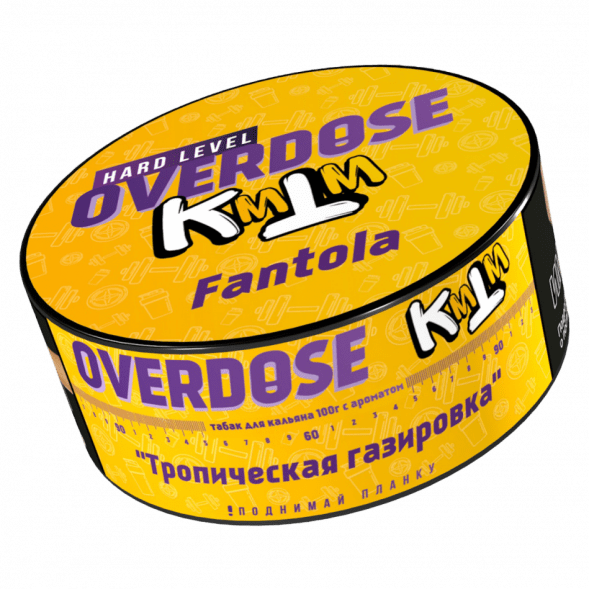 Табак Overdose - Fantola (Тропическая Газировка, 100 грамм) купить в Перми