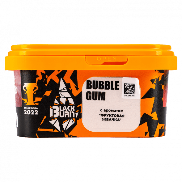 Табак BlackBurn - Bubble Gum (Фруктовая Жвачка, 200 грамм) купить в Перми