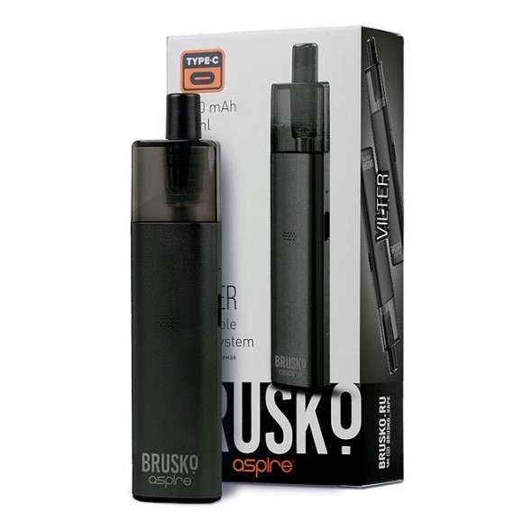 Электронная сигарета Brusko - Vilter (Чёрный) купить в Перми