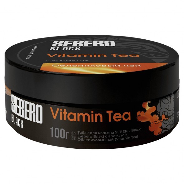 Табак Sebero Black - Vitamin Tea (Облепиховый Чай, 100 грамм) купить в Перми