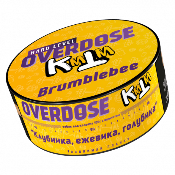 Табак Overdose - Brumblebee (Клубника, Ежевика, Голубика, 100 грамм) купить в Перми