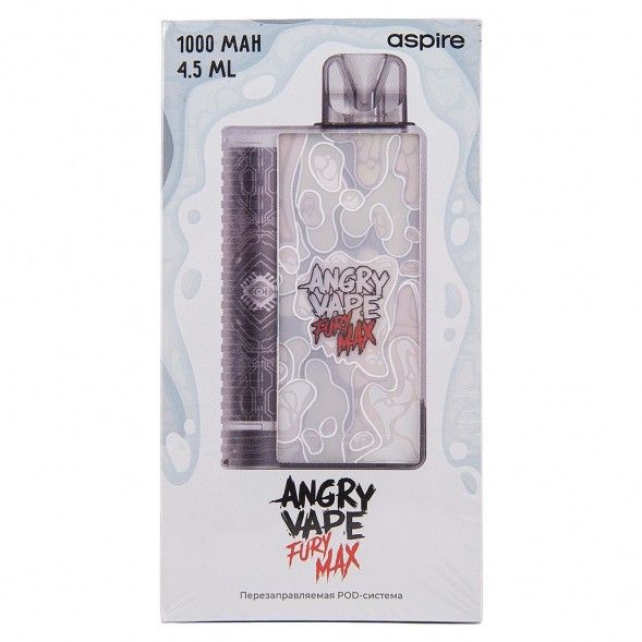Электронная сигарета Brusko - Angry Vape Fury Max (Белый) купить в Перми