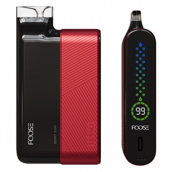 FOOSE LUSSO - Ягодная Жвачка (Berry Gum, 10000 затяжек) купить в Перми