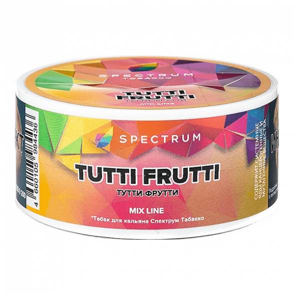 Табак Spectrum Mix Line - Tutti Frutti (Тутти-Фрутти, 25 грамм) купить в Перми