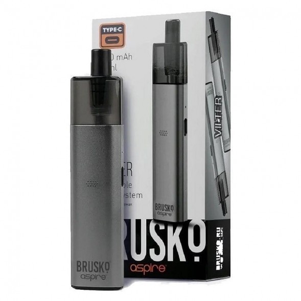 Электронная сигарета Brusko - Vilter (Серый) купить в Перми