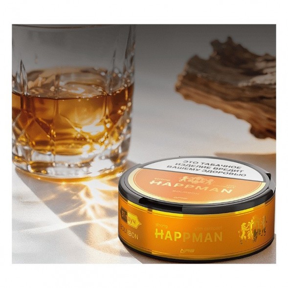 Табак жевательный HAPPMAN - Bourbon 31 (Бурбон) купить в Перми