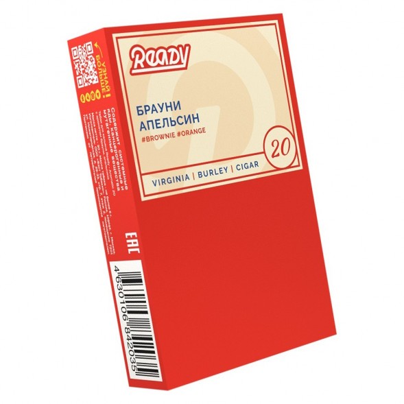 Табак Ready - №20 Orange Brownie (Брауни, Апельсин, 100 грамм) купить в Перми