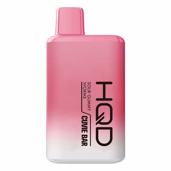 HQD Cuvie BAR - Кислые Мармеладные Червяки (Sour Gummy Worms, 7000 затяжек) купить в Перми